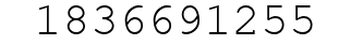 Number 1836691255.