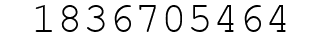Number 1836705464.