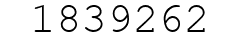 Number 1839262.