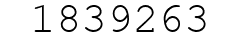 Number 1839263.