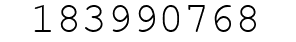 Number 183990768.