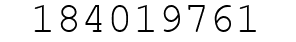 Number 184019761.
