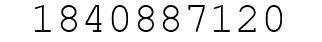 Number 1840887120.