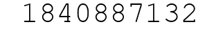Number 1840887132.