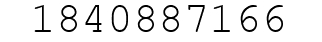 Number 1840887166.