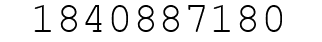 Number 1840887180.