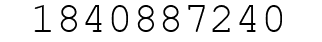 Number 1840887240.