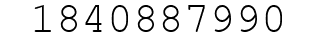Number 1840887990.