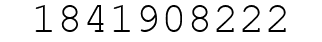 Number 1841908222.