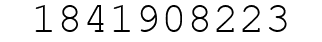 Number 1841908223.