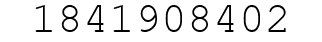 Number 1841908402.