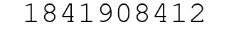 Number 1841908412.