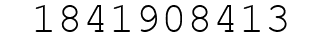 Number 1841908413.