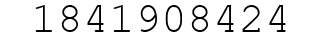 Number 1841908424.