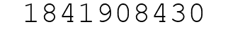 Number 1841908430.
