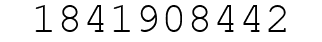 Number 1841908442.