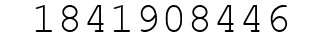 Number 1841908446.