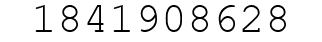 Number 1841908628.