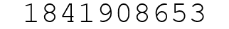 Number 1841908653.
