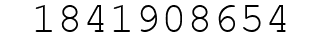 Number 1841908654.