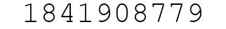 Number 1841908779.