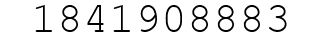 Number 1841908883.