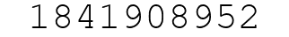 Number 1841908952.