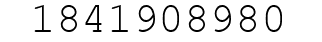 Number 1841908980.