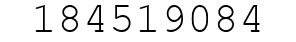 Number 184519084.