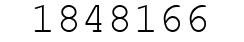 Number 1848166.