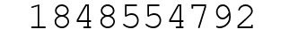 Number 1848554792.
