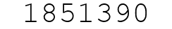 Number 1851390.