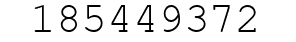 Number 185449372.