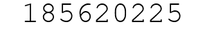 Number 185620225.