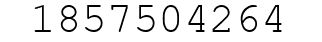 Number 1857504264.
