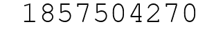 Number 1857504270.