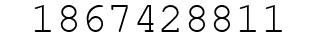 Number 1867428811.