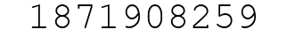 Number 1871908259.