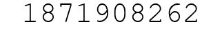 Number 1871908262.