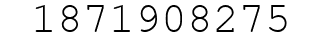 Number 1871908275.