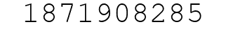 Number 1871908285.