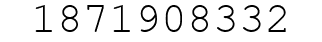 Number 1871908332.
