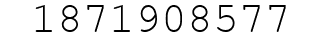 Number 1871908577.