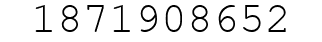 Number 1871908652.