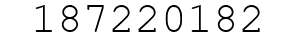 Number 187220182.