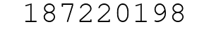 Number 187220198.