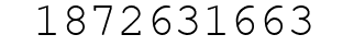 Number 1872631663.
