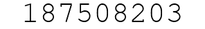 Number 187508203.