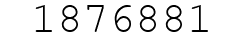 Number 1876881.