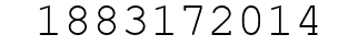 Number 1883172014.